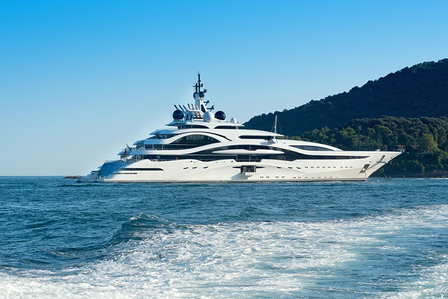 Securing a £100 Million Super Yacht
